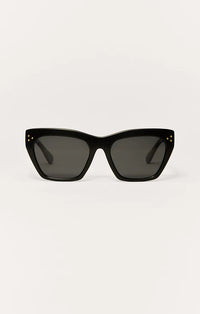 Park Ave Polarized Sunglasses - Polished Black - Grey - MerciGrace BoutiqueAccessories