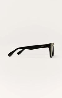 Park Ave Polarized Sunglasses - Polished Black - Grey - MerciGrace BoutiqueAccessories