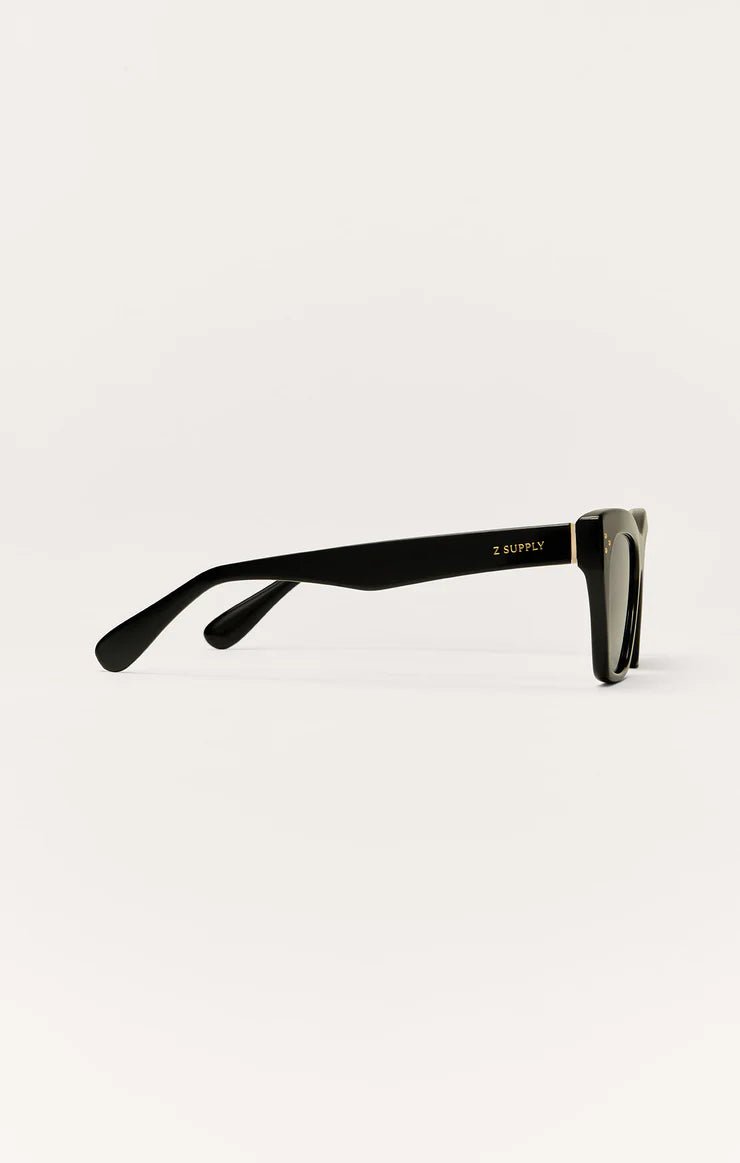 Park Ave Polarized Sunglasses - Polished Black - Grey - MerciGrace BoutiqueAccessories