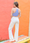 Knock Out Halter Top - Periwinkle Tops MerciGrace Boutique.