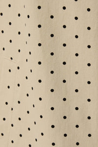 Polka Dot Denim Trench Coat - MerciGrace BoutiqueJacket