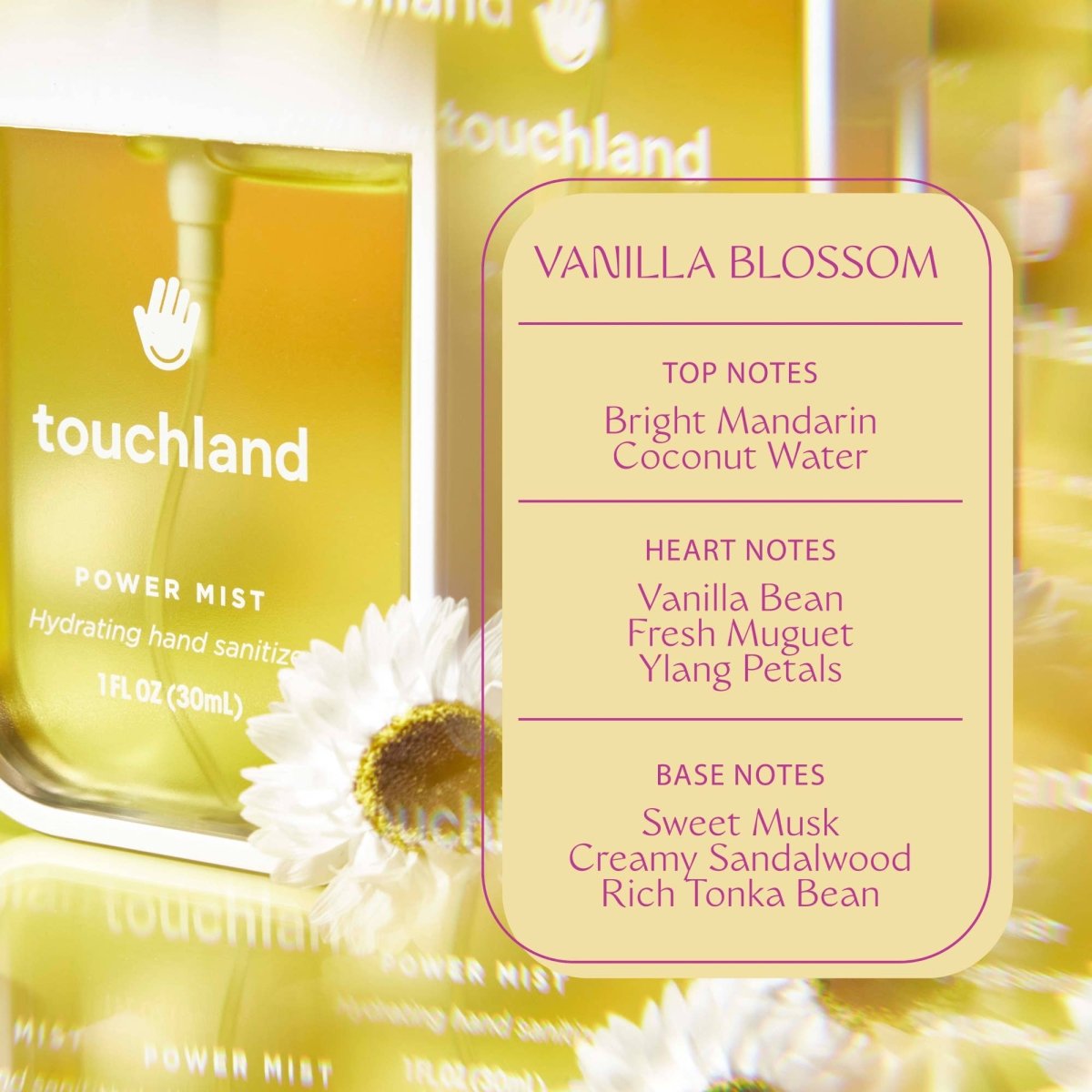 Power Mist Vanilla Blossom - MerciGrace BoutiqueAccessories
