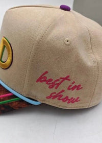 PREORDER - Horse Bit Hat - Cream/Multi - MerciGrace BoutiqueHat