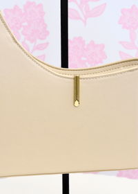 Prya Shoulder Bag - Cream - MerciGrace BoutiqueAccessories >> Handbags