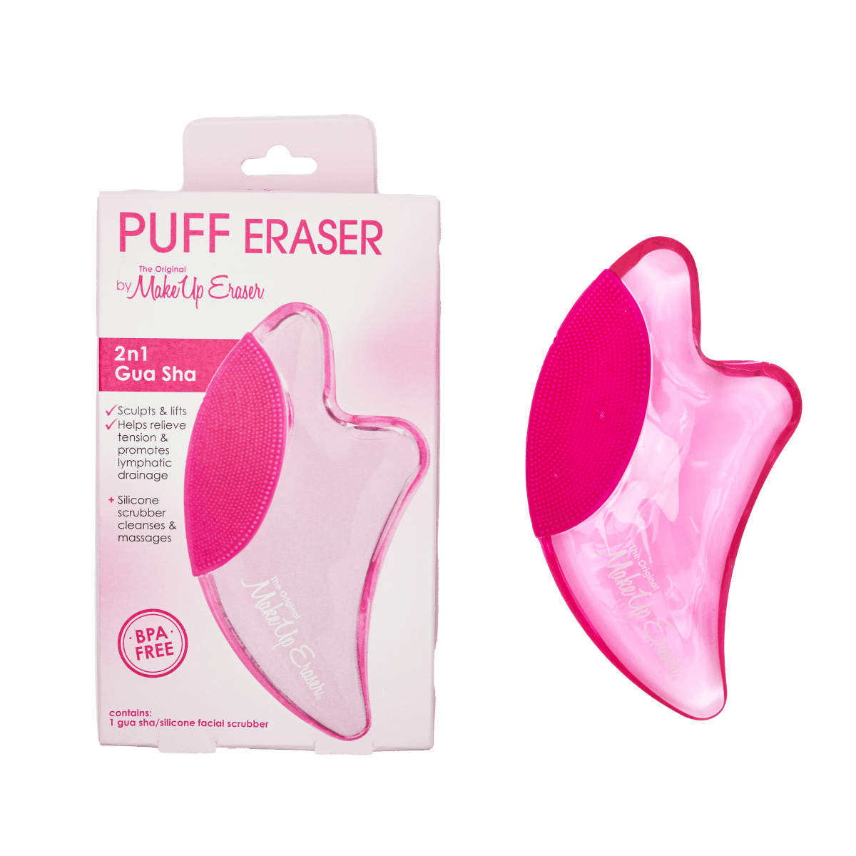 PUFF Eraser: 2n1 Gua Sha - MerciGrace BoutiqueHealth & Beauty