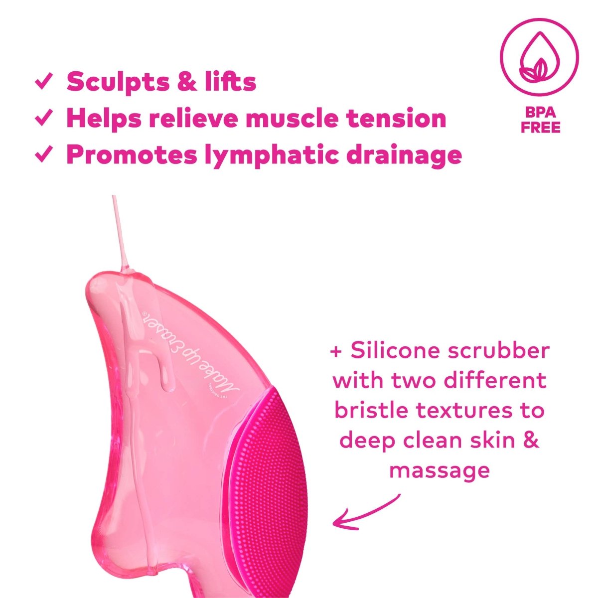 PUFF Eraser: 2n1 Gua Sha - MerciGrace BoutiqueHealth & Beauty
