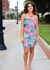 Rise & Roam Mini Dress - Multi - MerciGrace BoutiqueDress