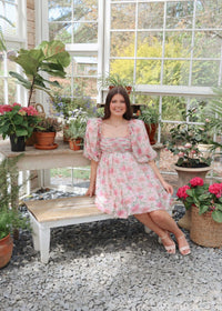 Rosa Mini Dress - Pink - MerciGrace BoutiqueDress