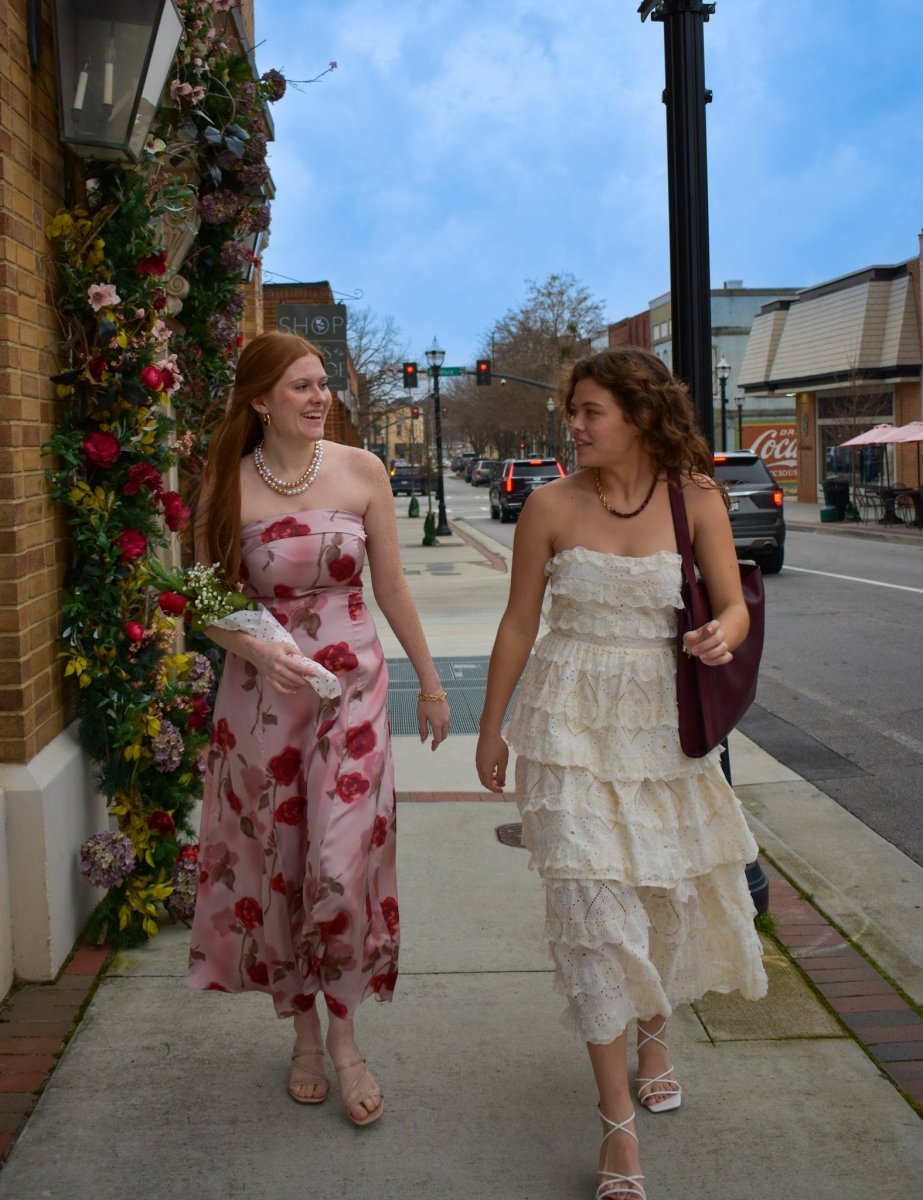Rumi Midi Dress - Off White - MerciGrace BoutiqueDress