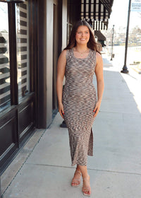 Salt of Earth Midi Dress - Cream/Multi - MerciGrace BoutiqueDress