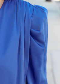 Sandra Dress - Blue - MerciGrace BoutiqueDress