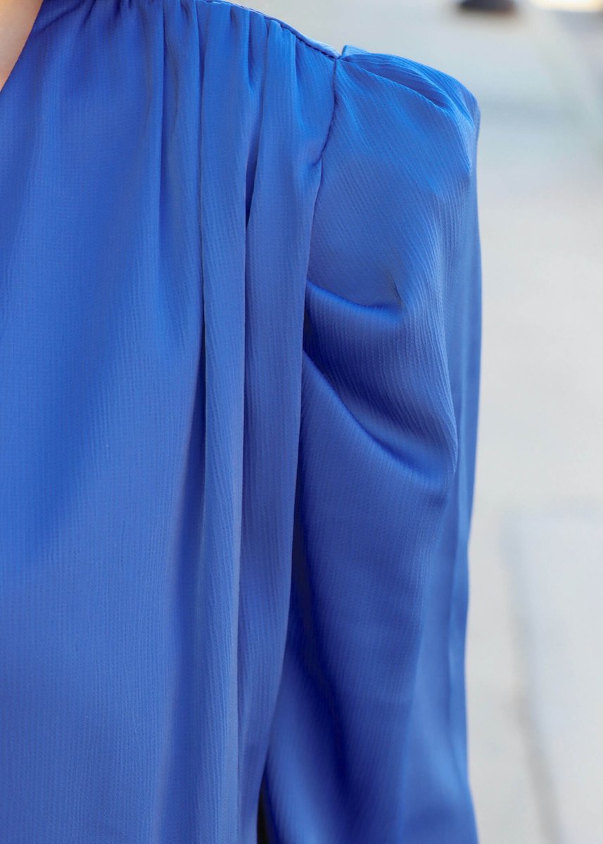 Sandra Dress - Blue - MerciGrace BoutiqueDress