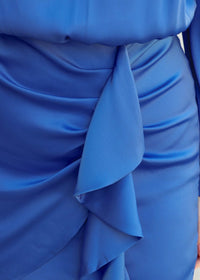 Sandra Dress - Blue - MerciGrace BoutiqueDress