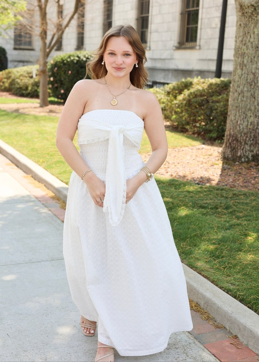 Savannah Maxi Dress - Off White