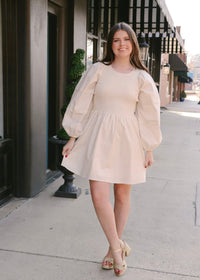 Shades On Mini Dress - Ivory - MerciGrace BoutiqueDress