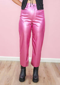 Shelby Pants - Magenta - MerciGrace BoutiquePants