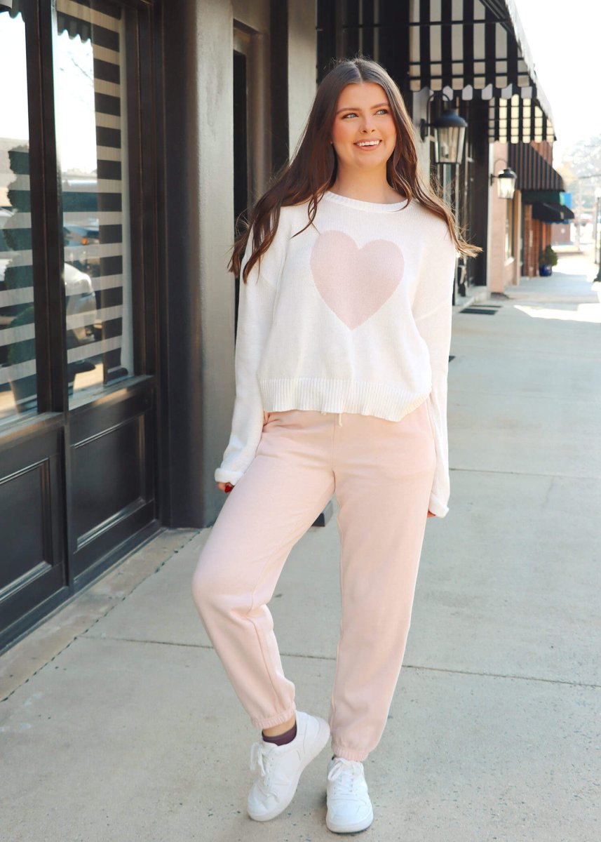 Sienna Sweater - White - MerciGrace BoutiqueSweater