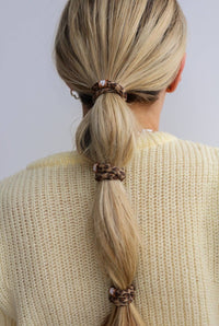 SKINNY HIGH INTENSI'TIES' - CHEETAH + BLACK - MerciGrace BoutiqueHair Ties