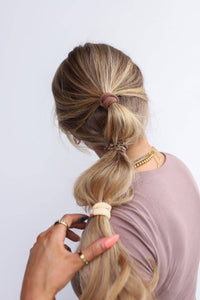 SKINNY HIGH INTENSI'TIES' PACK - CHEETAH + RED - MerciGrace BoutiqueHair Ties