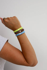 SKINNY HIGH INTENSI'TIES' PACK - NEON CHEETAH - MerciGrace BoutiqueHair Ties
