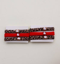SKINNY HIGH INTENSI'TIES' PACK - NEUTRAL CHEETAH - MerciGrace BoutiqueHair Ties