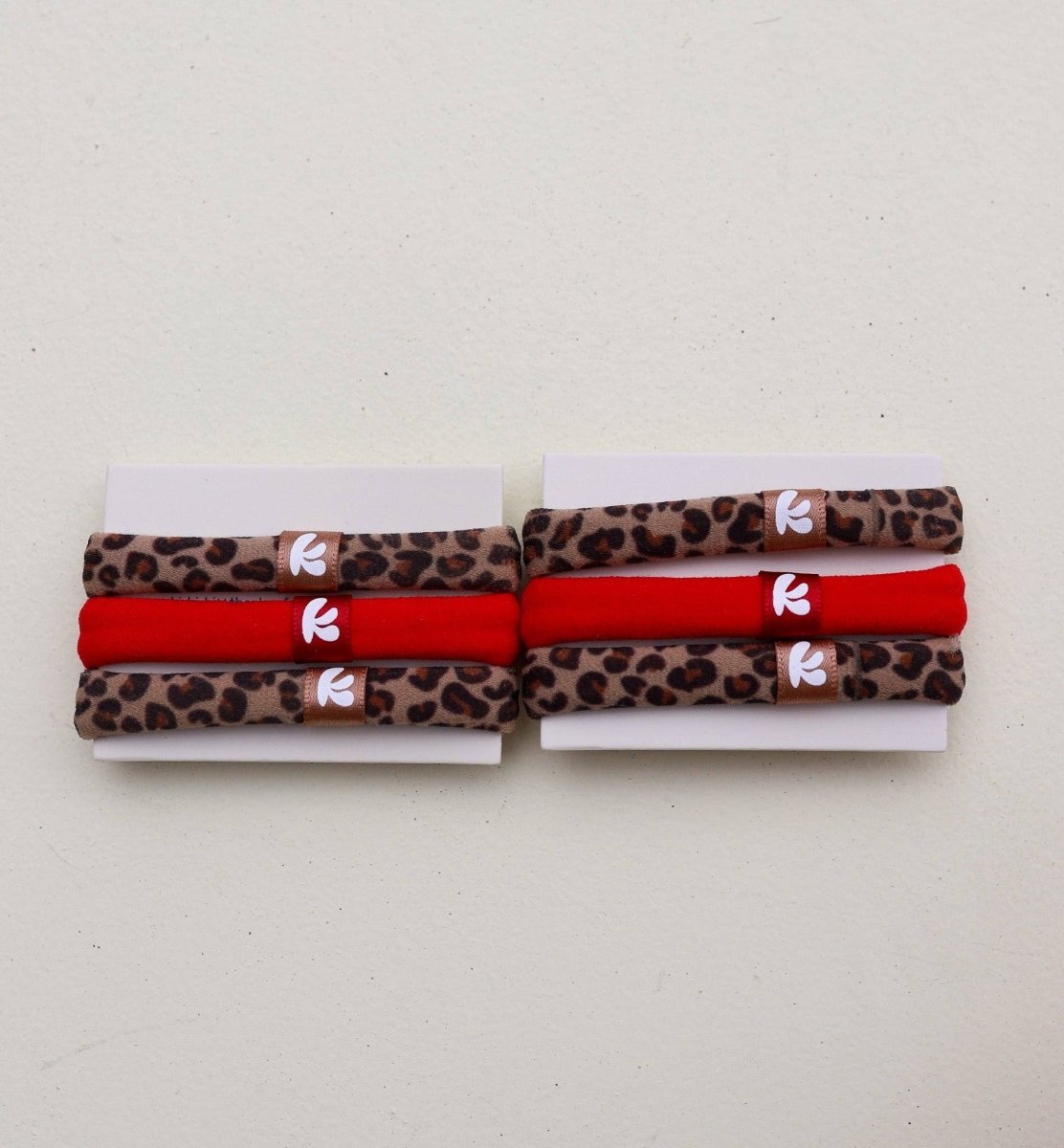 SKINNY HIGH INTENSI'TIES' PACK - NEUTRAL CHEETAH - MerciGrace BoutiqueHair Ties