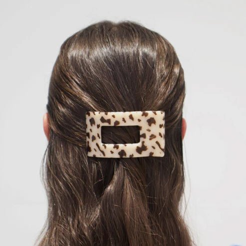 Small Flat Hair Clip - Blonde Tortoise - MerciGrace BoutiqueHair Clips
