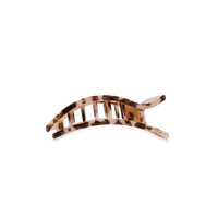 Small Flat Hair Clip - Blonde Tortoise - MerciGrace BoutiqueHair Clips