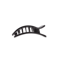 Small Flat Hair Clip - Jet Black - MerciGrace BoutiqueHair Clips