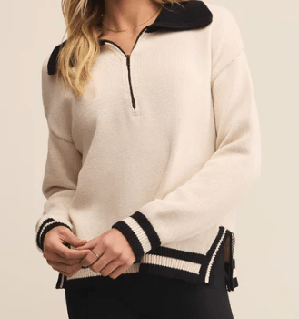 Society Sweater - Crystal - MerciGrace BoutiqueSweater