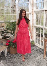 Sophie Halter Dress - Pink - MerciGrace BoutiqueDress