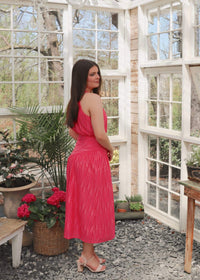 Sophie Halter Dress - Pink - MerciGrace BoutiqueDress