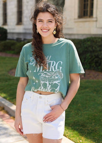 Spicy Marg Boyfriend Tee - Hunter Green - MerciGrace BoutiqueTshirt