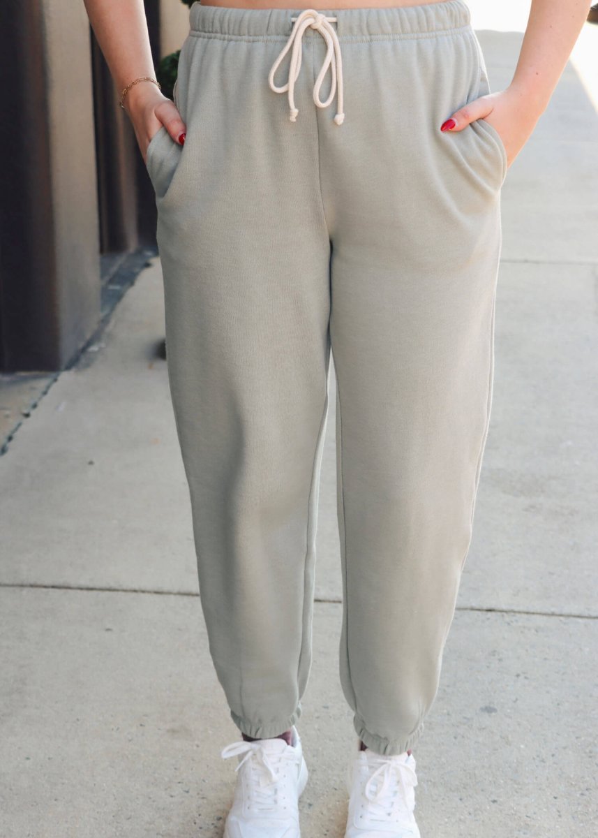 Stadium Jogger - Sage Green