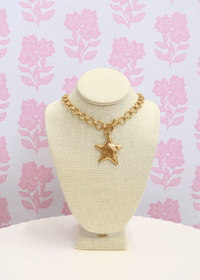 Star Necklace - Gold - MerciGrace BoutiqueNecklace