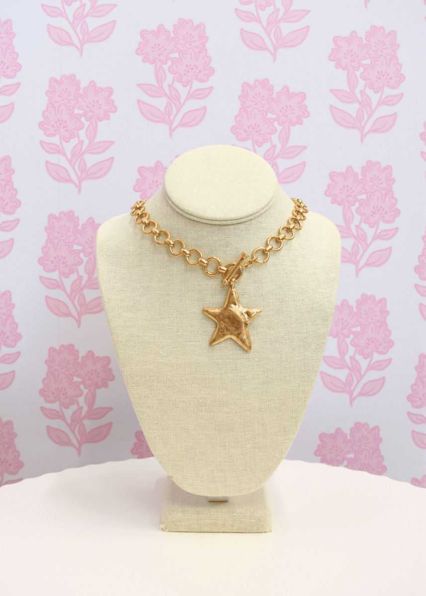 Star Necklace - Gold - MerciGrace BoutiqueNecklace