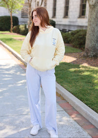Stay Anchored Hoodie - Yellow/Multi - MerciGrace BoutiqueTop