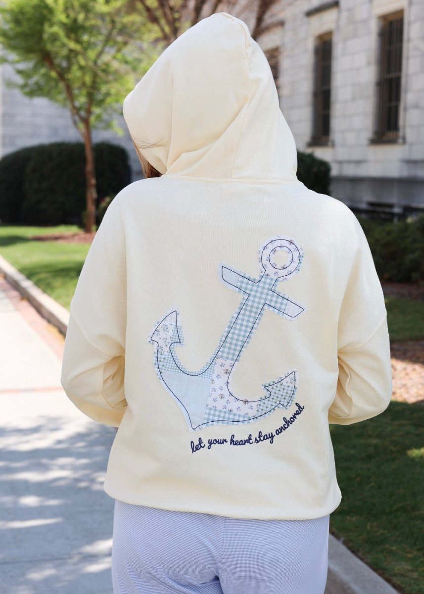 Stay Anchored Hoodie - Yellow/Multi
