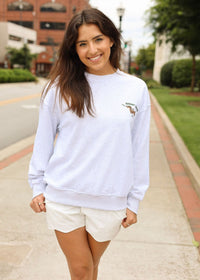 Swingin' Weenie Sweatshirt - Grey - MerciGrace BoutiqueSweatshirt