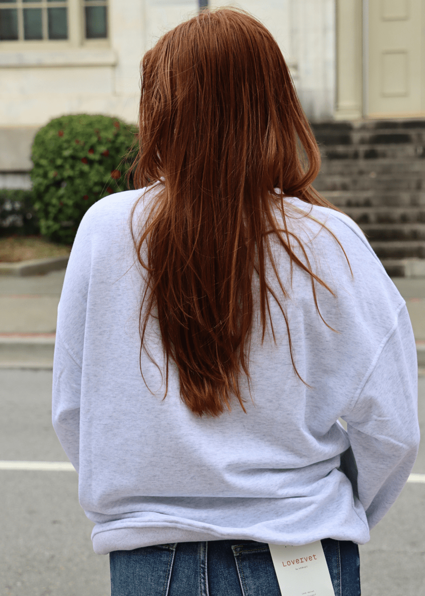 Swingin' Weenie Sweatshirt - Grey - MerciGrace BoutiqueSweatshirt