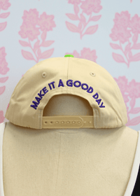 Teacher Hat - Cream/Multi - MerciGrace Boutique