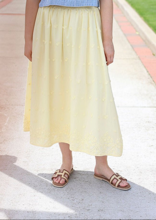 The Ena | H Raffia Slide