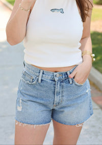 The Essential Denim Short - Light Wash - MerciGrace BoutiqueShorts