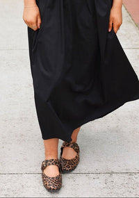 The Soho | Leopard Ballet Flat with Buckle - MerciGrace BoutiqueShoes