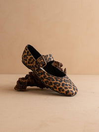 The Soho | Leopard Ballet Flat with Buckle - MerciGrace BoutiqueShoes