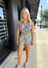 Tulip Fields Ruffle Shorts - MerciGrace BoutiqueShorts