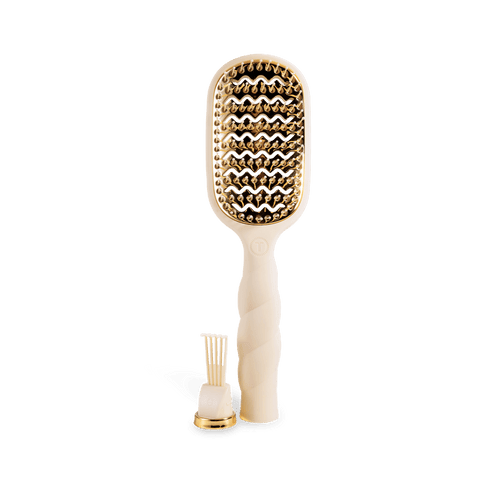 Vented Hair Brush - Tan - MerciGrace BoutiqueBrush