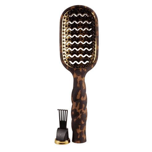 Vented Hair Brush - Tortoise - MerciGrace BoutiqueBrush