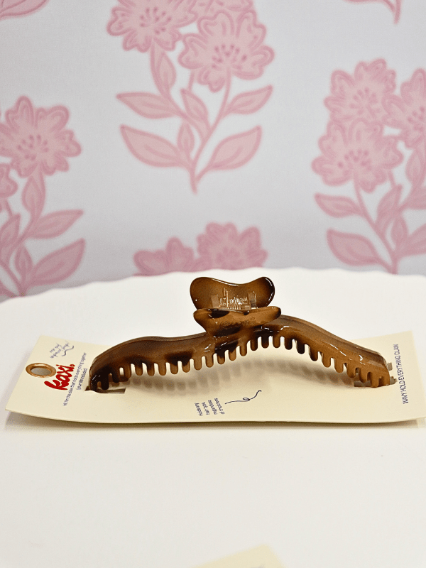 Wavy Original Hold Everything Claw - Light Tortoise - MerciGrace BoutiqueHair Clips