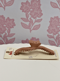 Wavy Original Hold Everything Claw - Matte Champagne - MerciGrace BoutiqueHair Clips